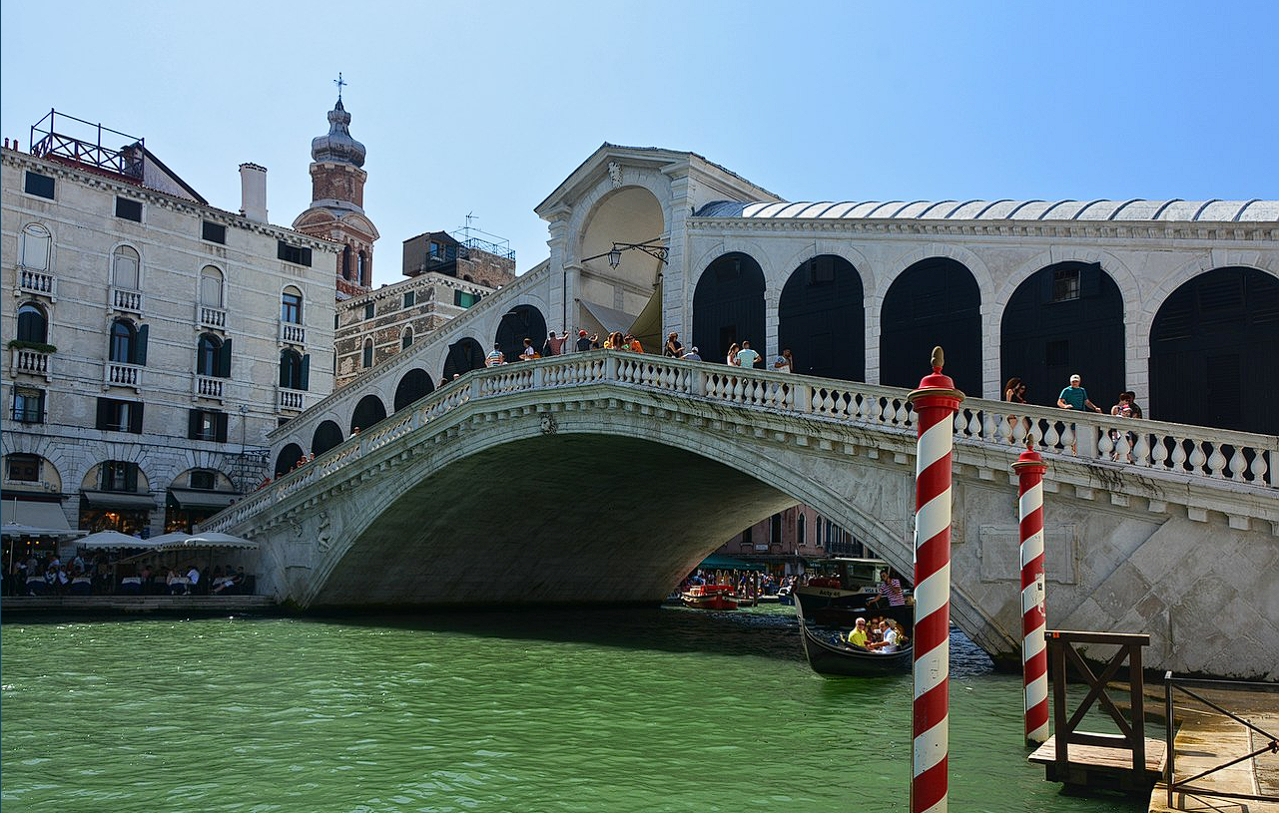 The Rialto Bridge, Venice,…